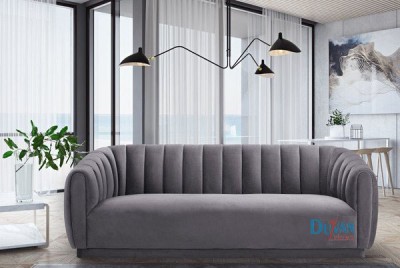 Sofa văng nỉ phong cách hiện đại mã DVN011